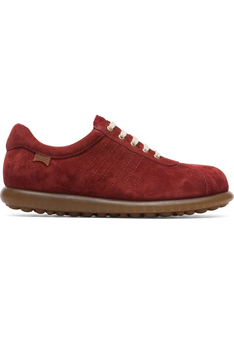 Pantofi sport din piele intoarsa Pelotas, Rosu
