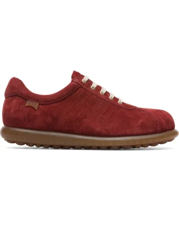Pantofi sport din piele intoarsa Pelotas, Rosu