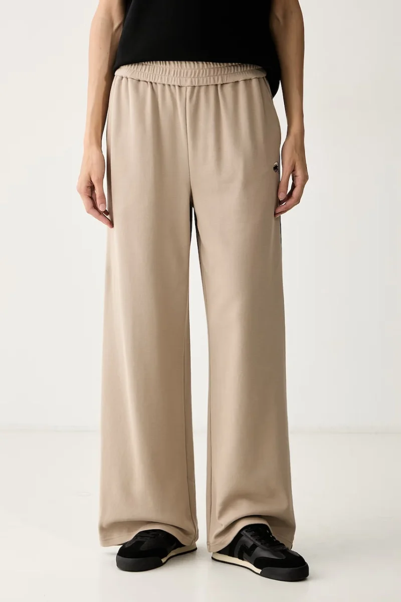 Karl Lagerfeld pantaloni de trening pentru femei cu bumbac IKON