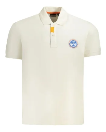 Tricou polo barbati, cu imprimeu cu logo, Regular fit,  Bleumarin