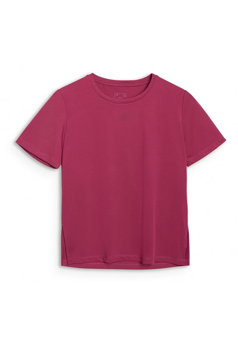 Tricou Antrenament Femei  Vin, 4FDry, Rosu inchis
