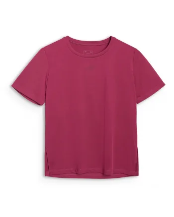 Tricou Antrenament Femei  Vin, 4FDry, Rosu inchis