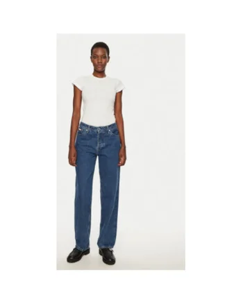 Tricou dama,  304944222, Bumbac organic, Alb, Alb