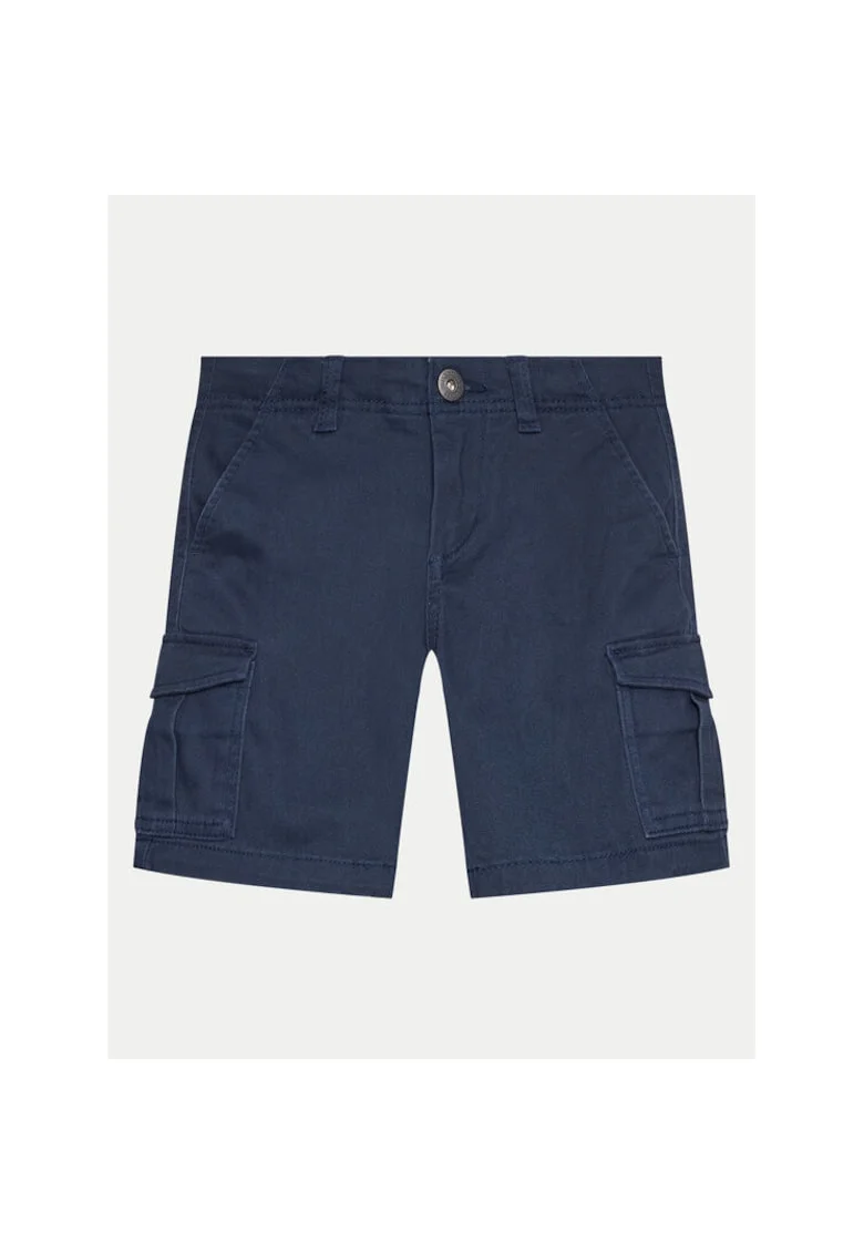 Pantaloni scurti baieti,  303241971, Bumbac, Albastru, Albastru