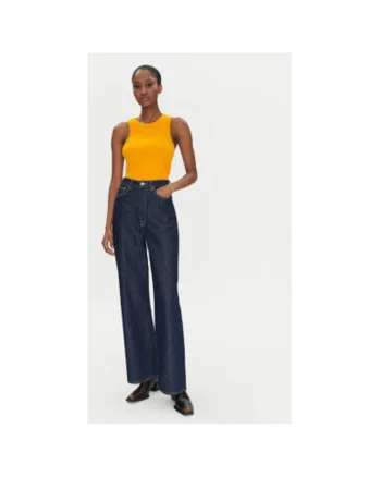 Tricou dama,  305138910, Bumbac, Galben, Galben