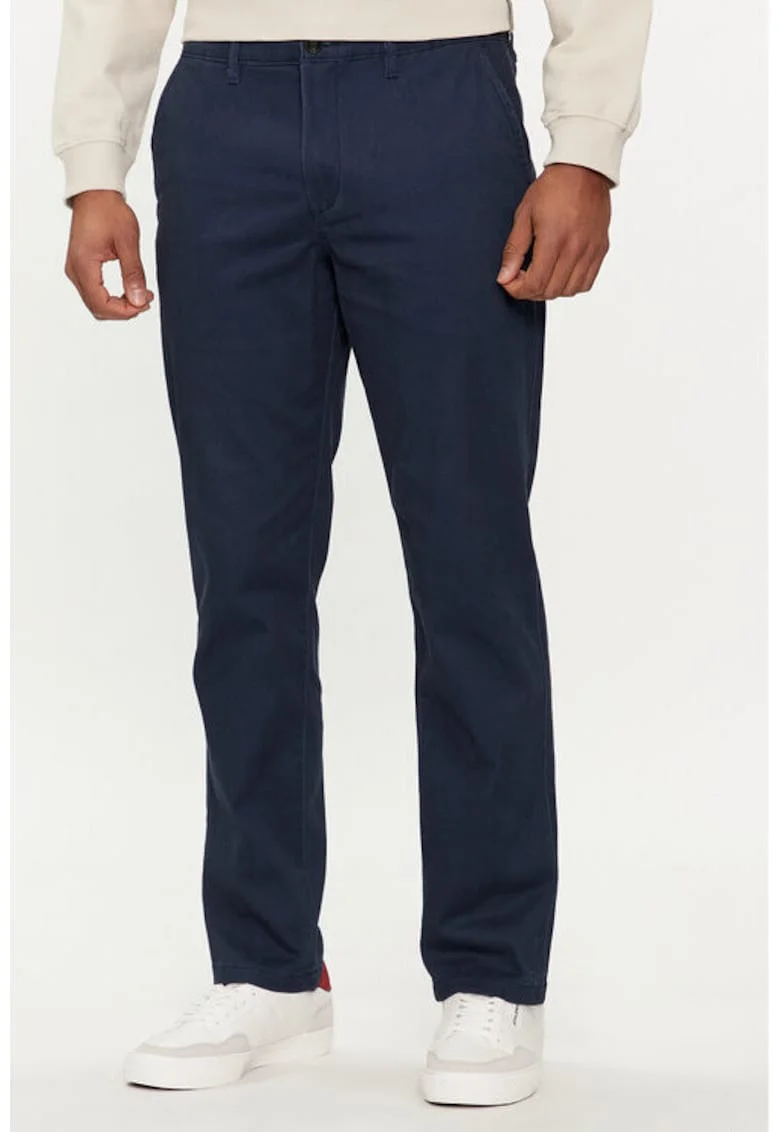 Pantaloni barbati,  303306441, Bumbac, Albastru