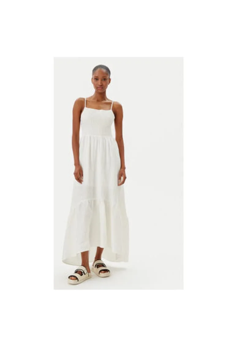 Rochie de vara dama  PT2123CLD008, In, Alb, Alb