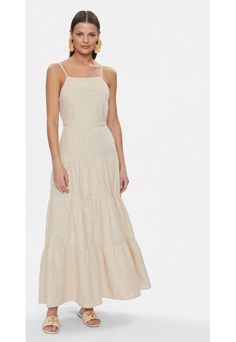 Rochie dama,  303688189, Rayon/In, Bej, Bej