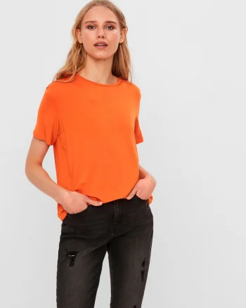Tricou din amestec de lyocell Ava