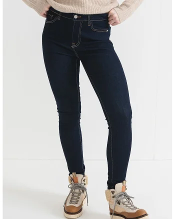 Blugi skinny, Bleumarin