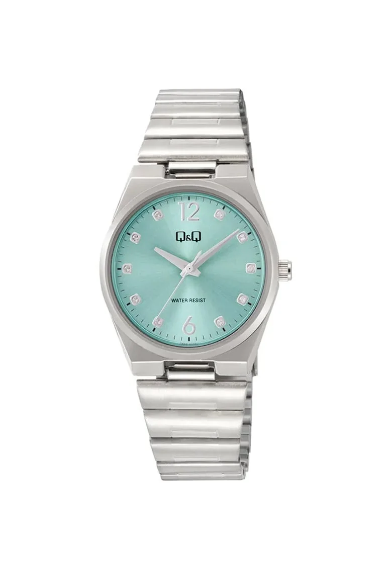 Ceas analogic de dama  Q84B-002PY, argintiu