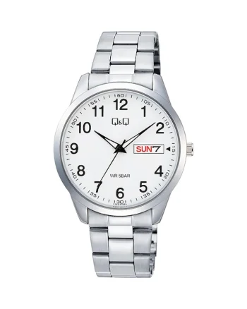 Ceas barbati,  C32A-004PY, Argintiu
