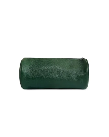 Portfard piele,  Skin, verde, 20 x 9 x 9 cm