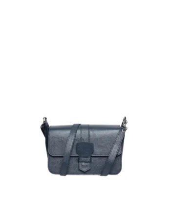 Geanta dama piele,  Adora, bleumarin, 27x14x18 cm