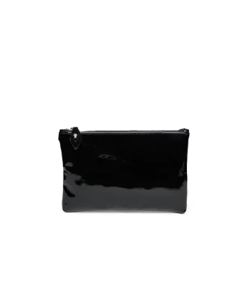 Portfard piele,  St. Moritz, lac negru, 23 x 3 x 15 cm
