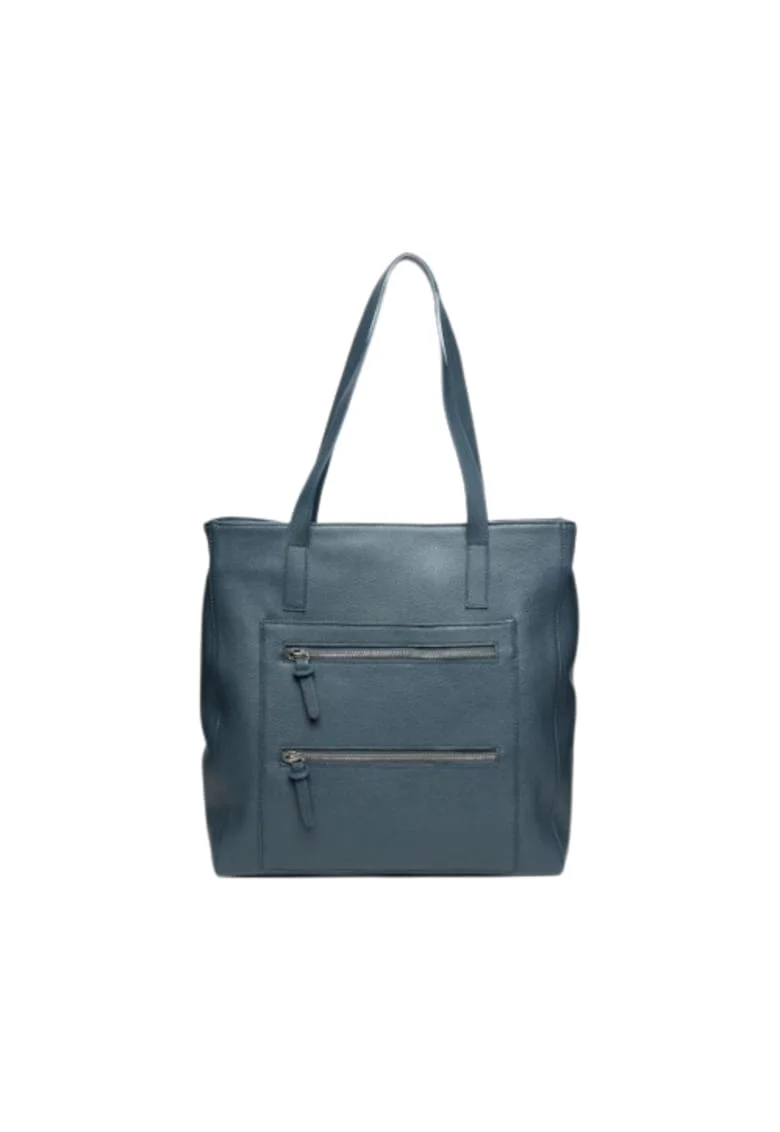 Geanta dama piele,  Holly, 33x10x34, Gri