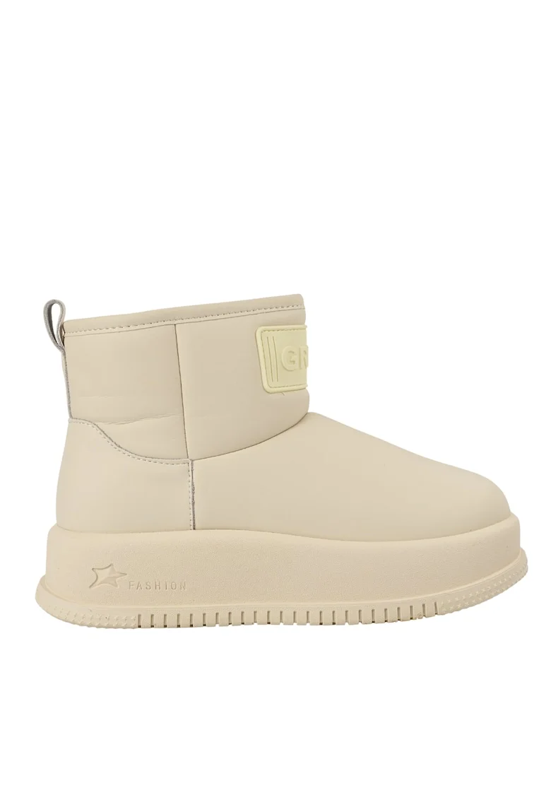 Ghete sport, dama,  936-8D alb, piele ecologica, Alb
