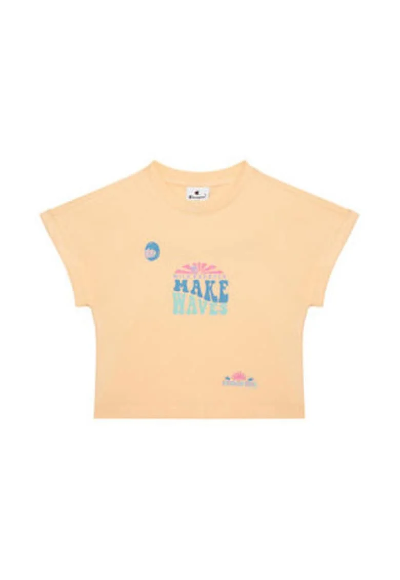 Tricou dama,  bumbac, portocaliu,
