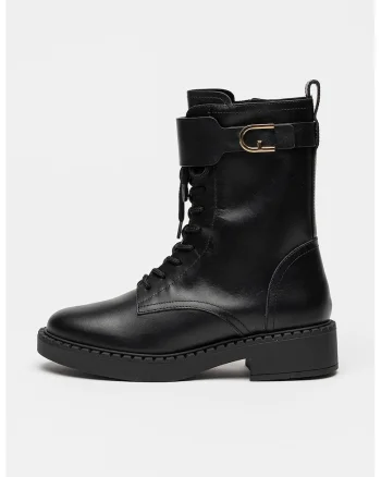 Ghete Chelsea din piele New Legacy, Negru