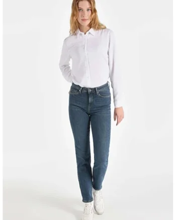 Blugi slim fit Carla, BLUE