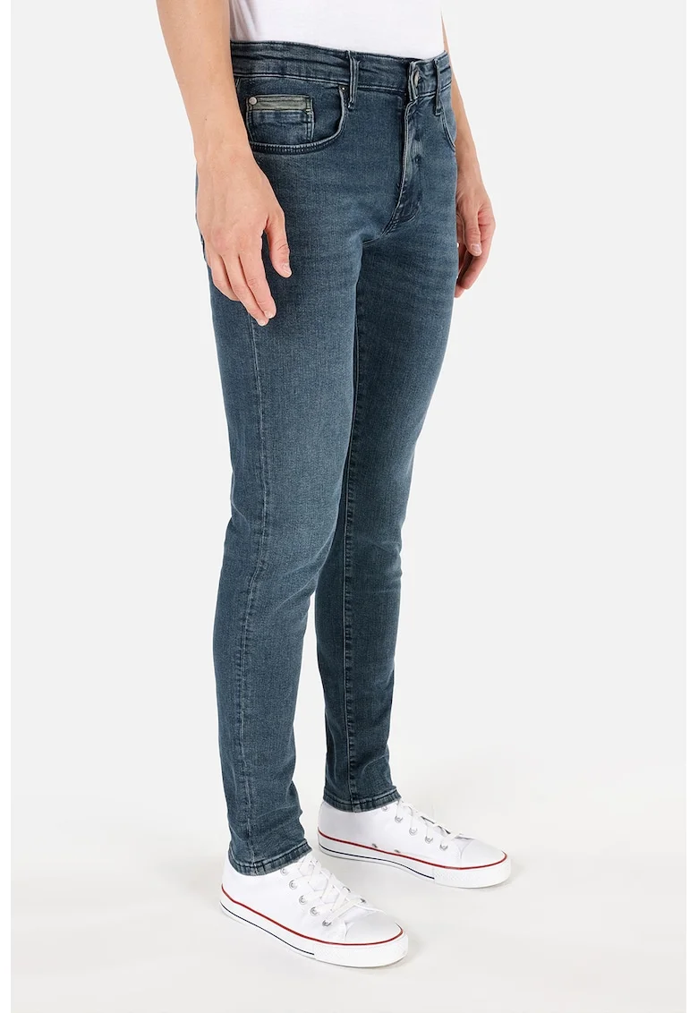 Blugi skinny 041 Danny, Albastru