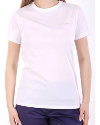 Tricou dama C_ELOGO_PRINT_7,  Bumbac, Alb