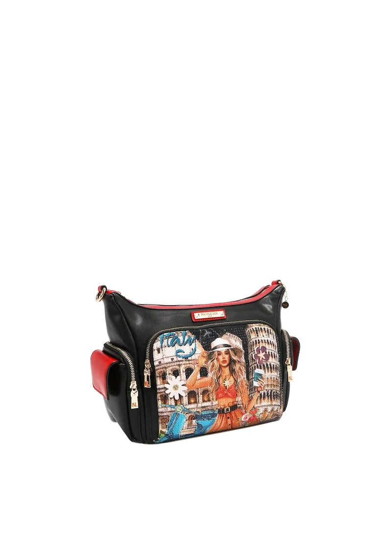 Geanta dama Martha Travels Italy MIT17216, Multicolor, Universal