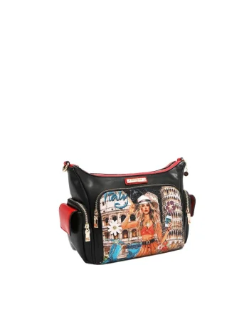Geanta dama Martha Travels Italy MIT17216, Multicolor, Universal