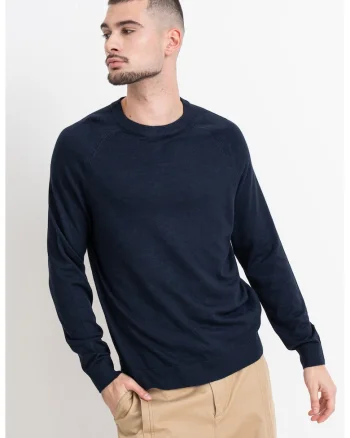Pulover cu maneci raglan, Albastru ultramarin