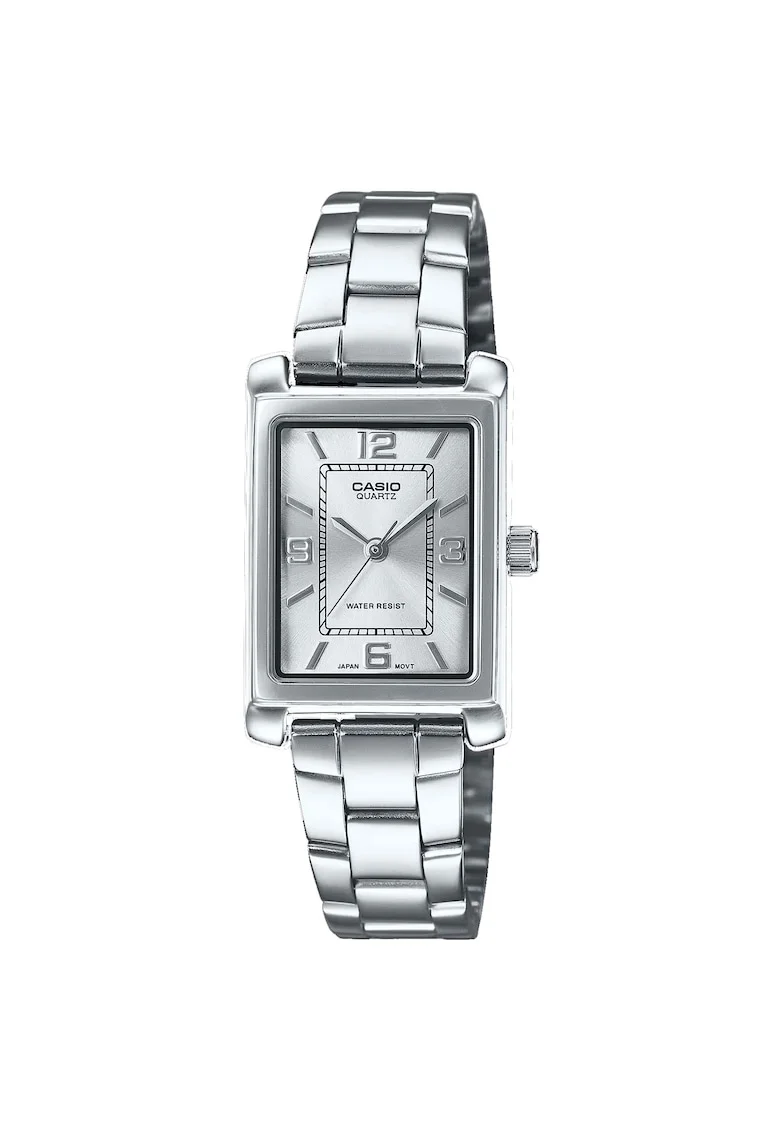 Ceas dama  analog, bratara otel inoxidabil, cadran argintiu, 21x7.4mm