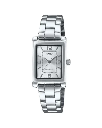 Ceas dama  analog, bratara otel inoxidabil, cadran argintiu, 21x7.4mm