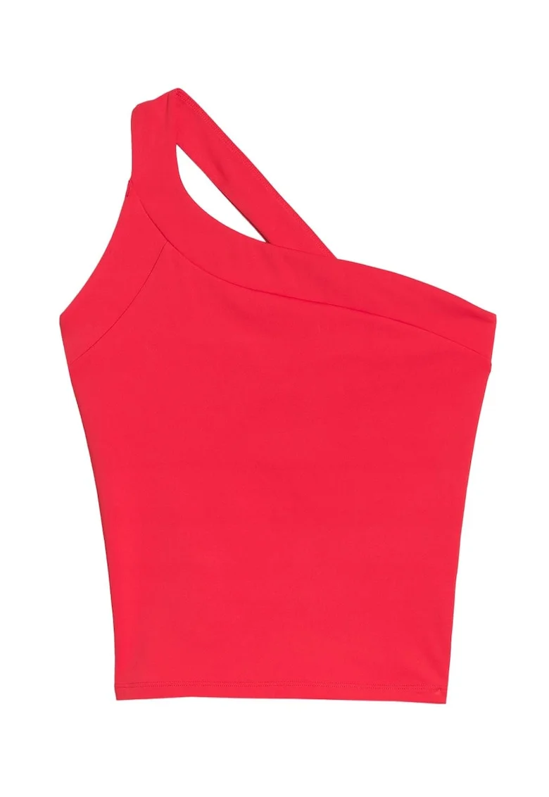 Tricou dama RSS25TSLEF222-62S, 4F, Textil, Rosu