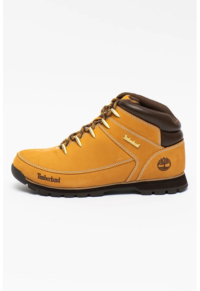 Ghete de piele Euro Sprint Hiker, Maro inchis/Caramel