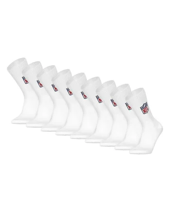 Set de sosete unisex - 9 perechi, Alb
