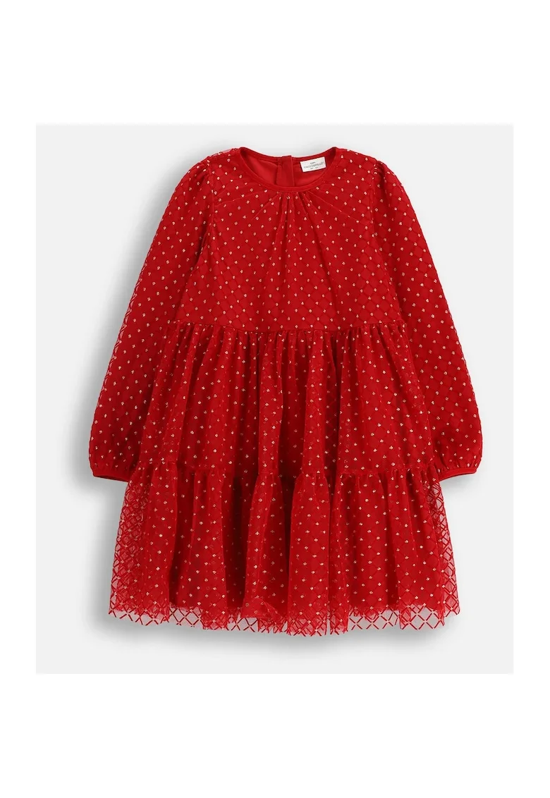 Rochie evazata din tul