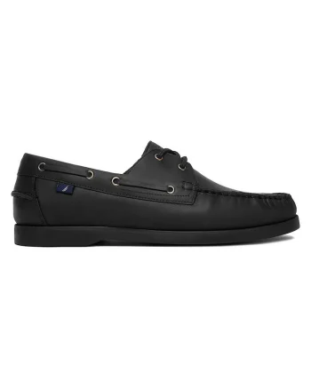 Mocasini barbati  piele naturala, negru, Negru