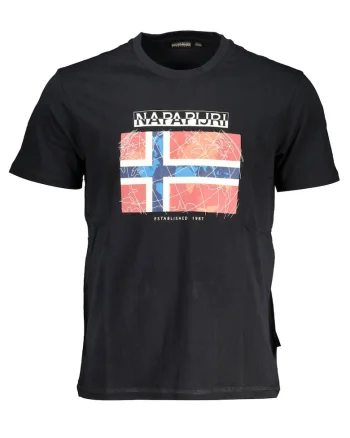 Tricou barbati,  100% Bumbac, Negru, XL INTL, NP0A4H22S-GUIRO