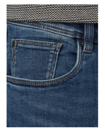 Blugi barbati,  skinny, albastru, bumbac|lyocell,