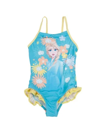 Costum de baie intreg  EX1806, Albastru deschis