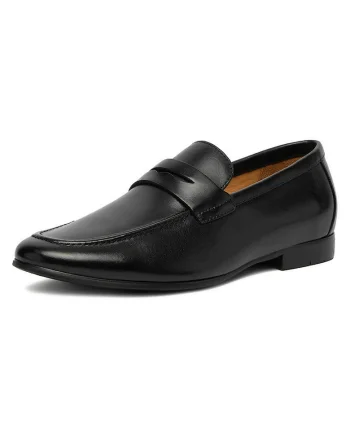 Pantofi barbati,  Lordsy, piele naturala, negru