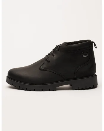 Ghete de piele cu tehnologie Gore-Tex Berhill, Negru