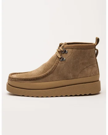 Ghete chukka de piele intoarsa Wallabee, Maro taupe deschis
