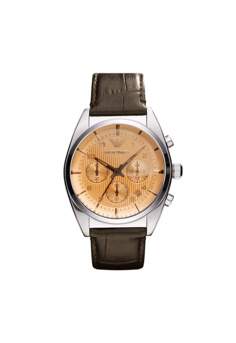 Ceas pentru bărbați,  Franco AR0395, inox, curea piele naturală, 43mm