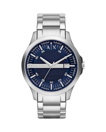 Ceas bărbați,  Hampton AX2132, inox, 46mm