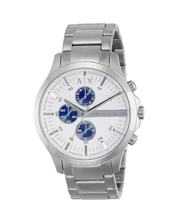 Ceas barbatesc,  Hampton AX2136, inox, 46mm, mecanism quartz
