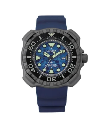 Ceas barbătească  Promaster Dive, quartz, titan, 46mm, curea cauciuc, rezistent la apă 20 atm