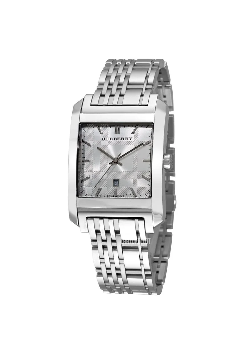 Ceas bărbați  Square Check, inox, 33mm