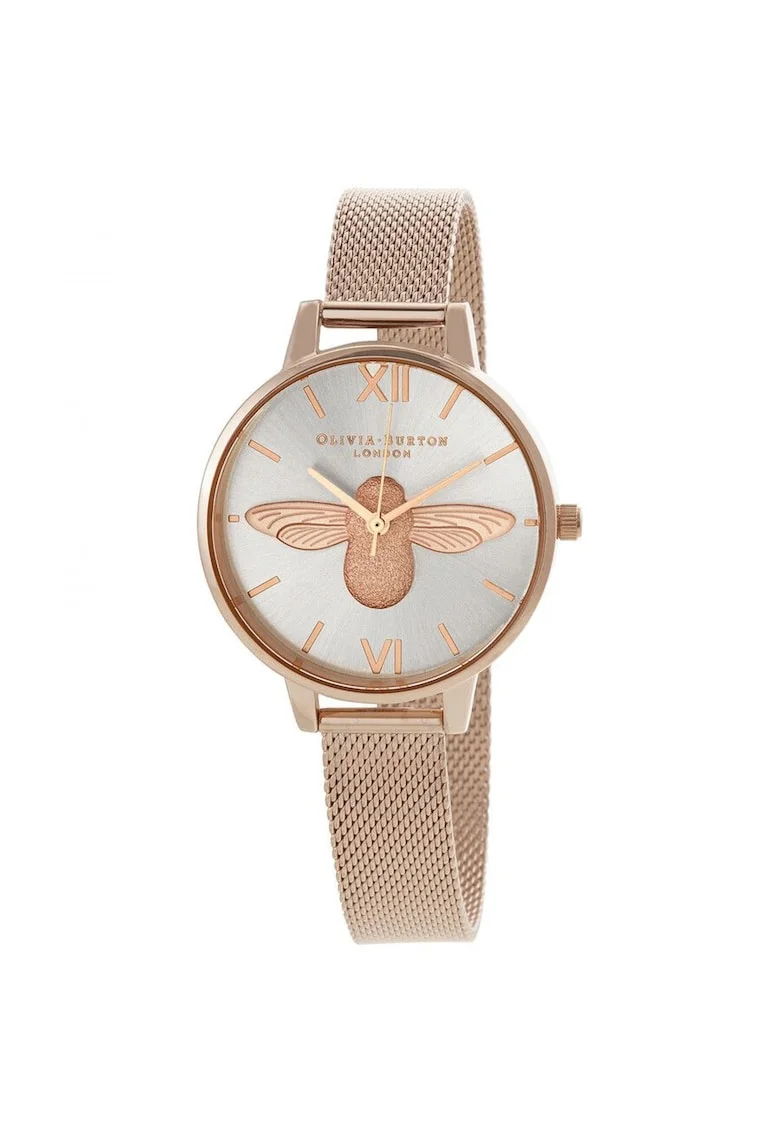 Ceas Dama,  Queen Bee, inox, 34mm
