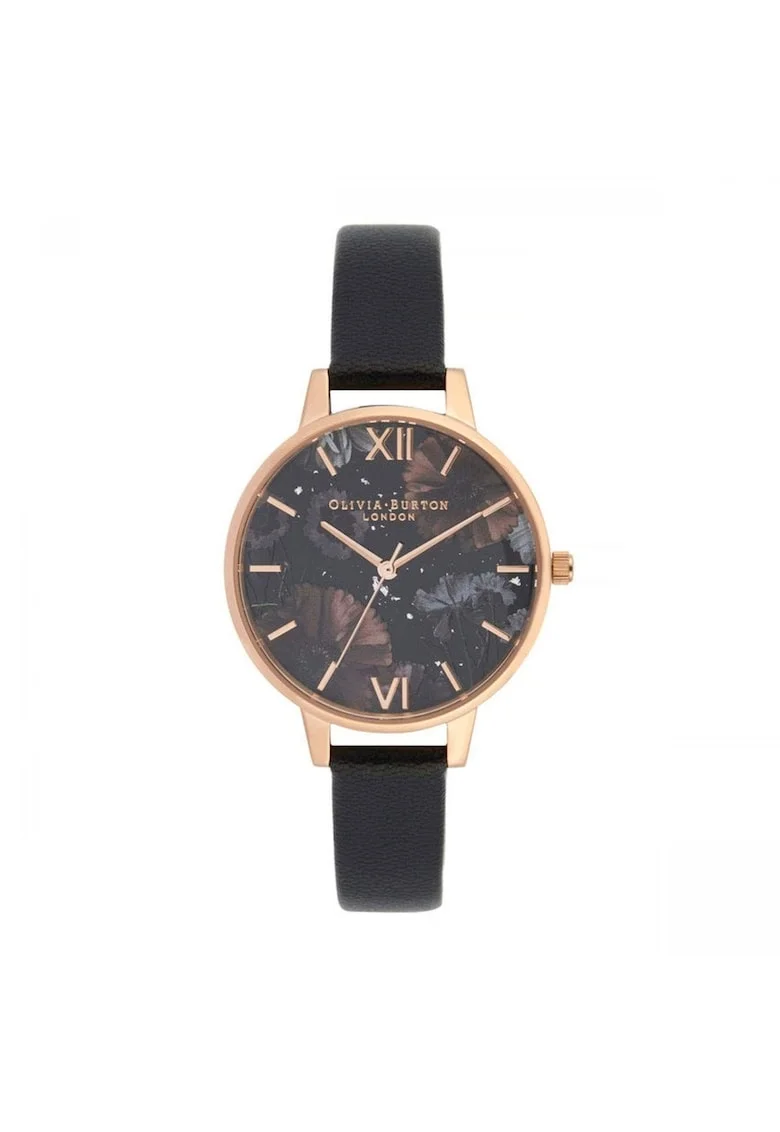 Ceas dama,  Celestial, inox, 34mm, piele naturala