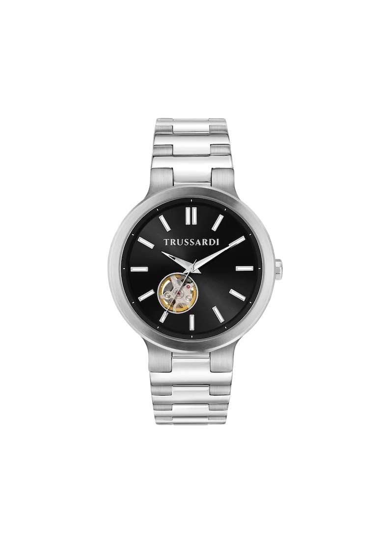 Ceas barbatesc  Loud, mecanism automatic, inox, diametru 41mm